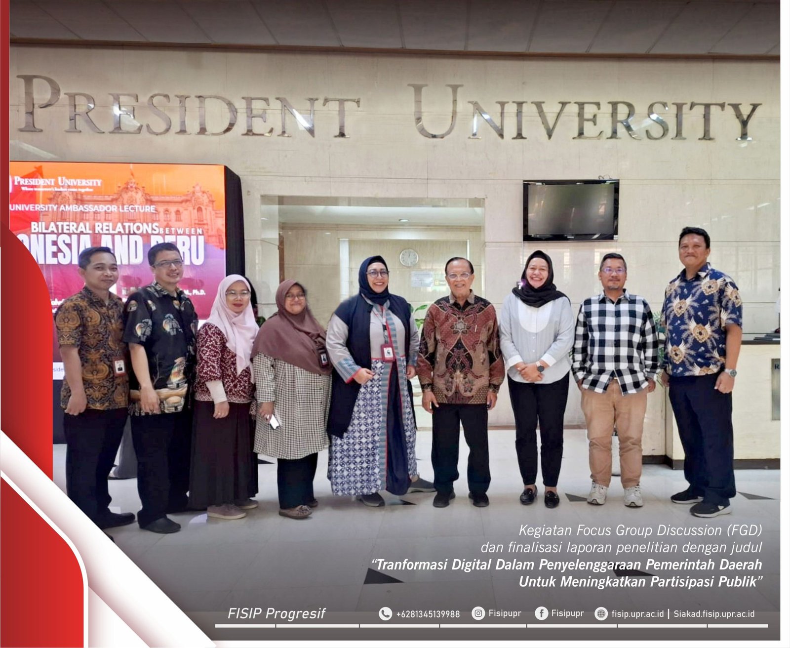Dosen FISIP UPR Berperan dalam Transformasi Digital Pemerintah Daerah