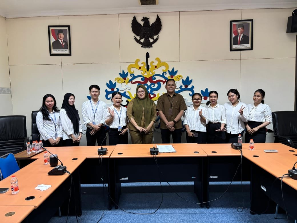Mahasiswa FISIP UPR Berkontribusi dalam Tata Kelola Kearsipan di Bapperida Kota Palangka Raya